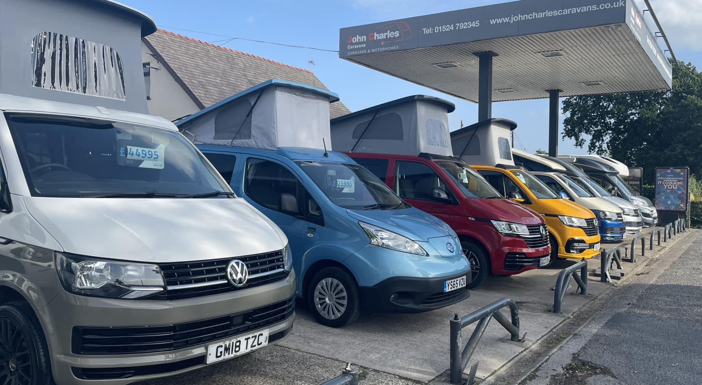 Great Range of Used Motorhomes & Campervans